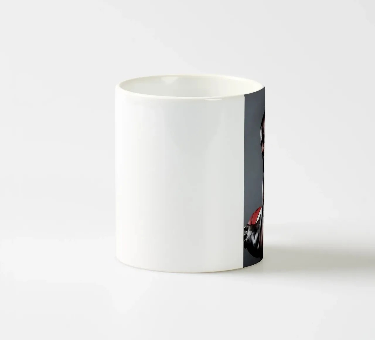 L. James tazza in ceramica da Low poly art