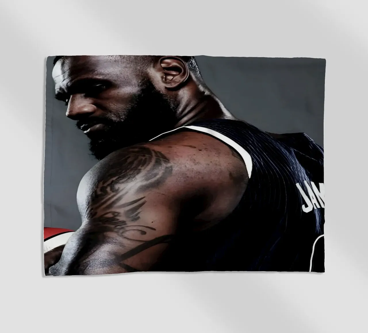 L. James telo mare da Low poly art