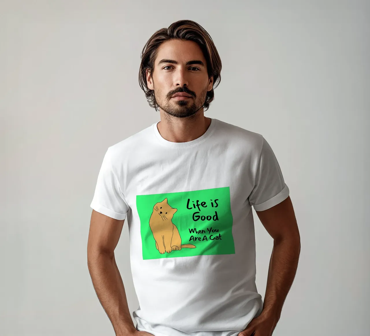 La vita è bella t-shirt da Bartosz Powalka