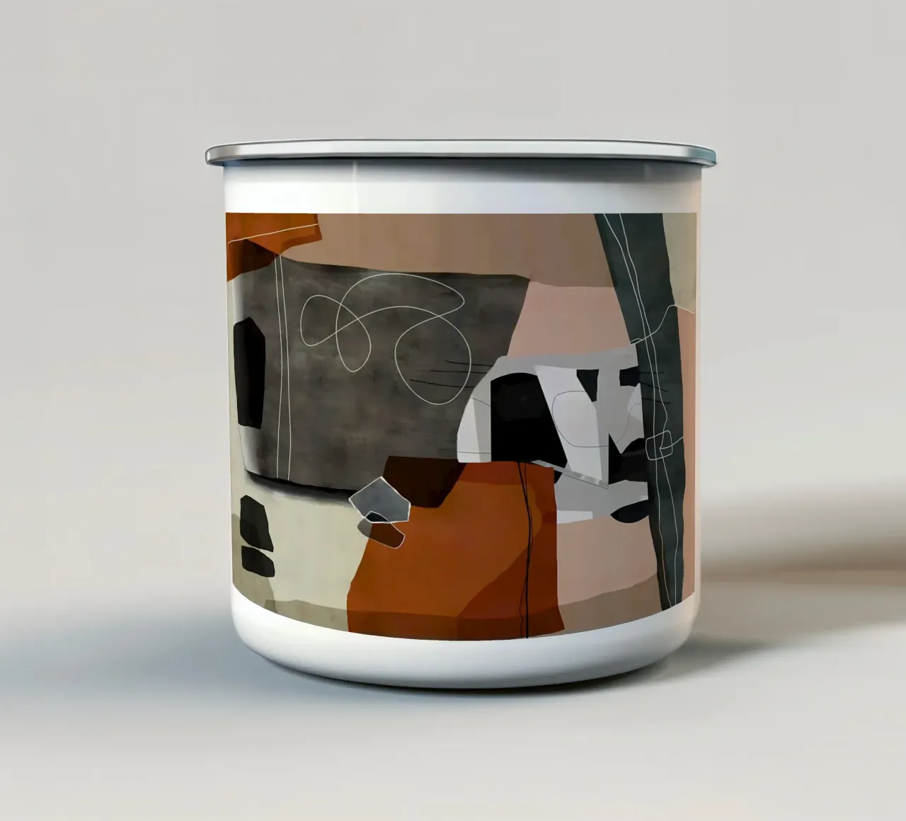 Astratto moderno 78 tazza in smalto da Aiden Garcia