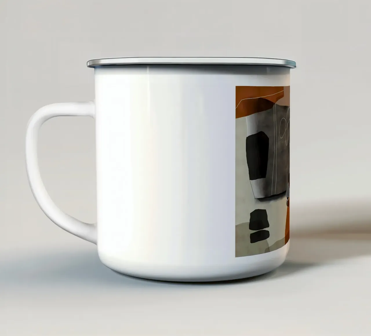 Astratto moderno 78 tazza in smalto da Aiden Garcia