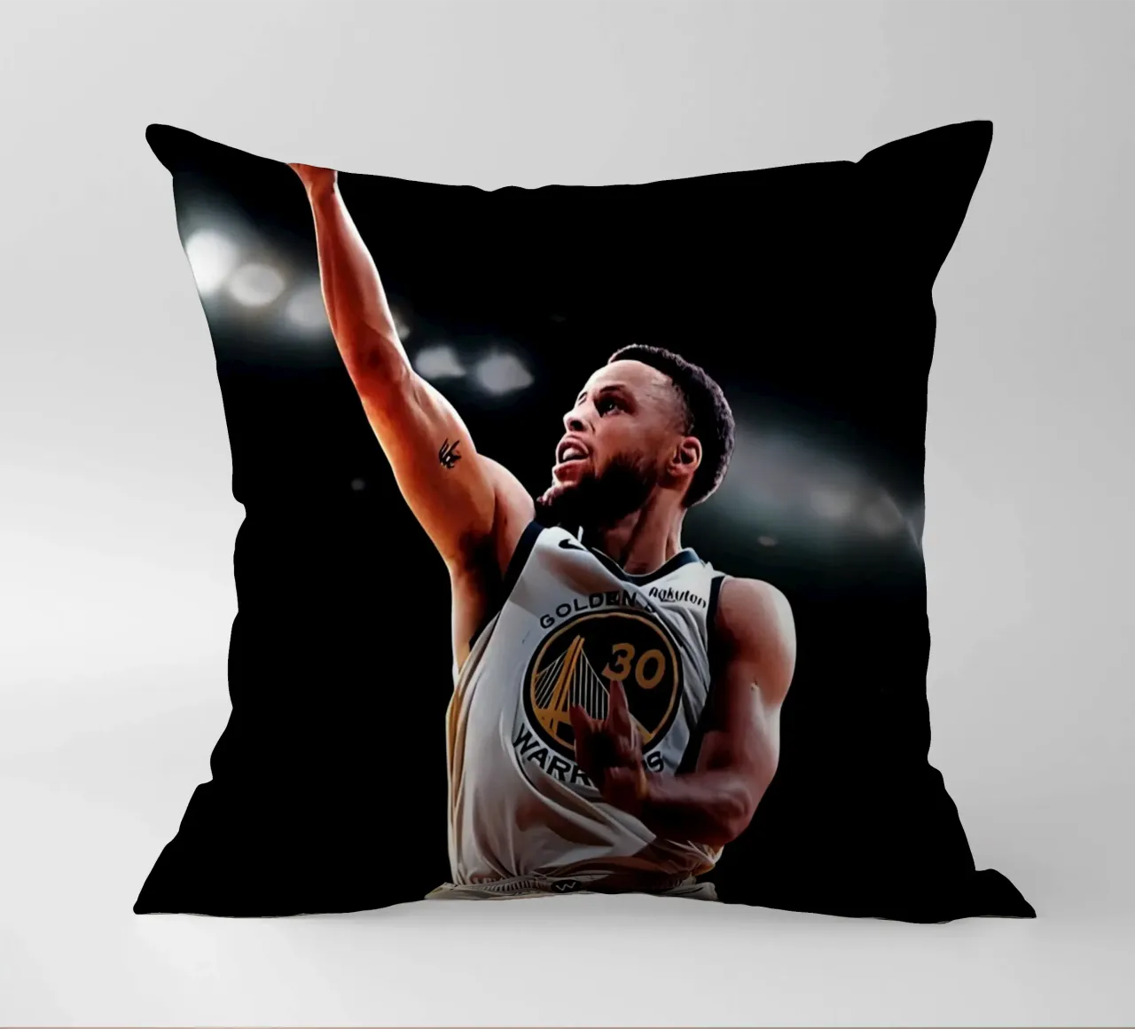 S. Curry cuscino da Low poly art