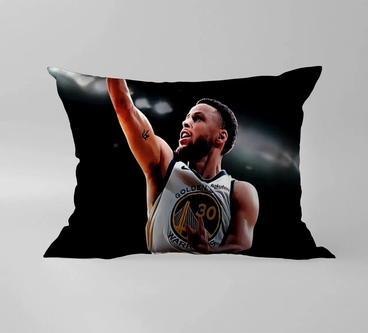 S. Curry cuscino da Low poly art