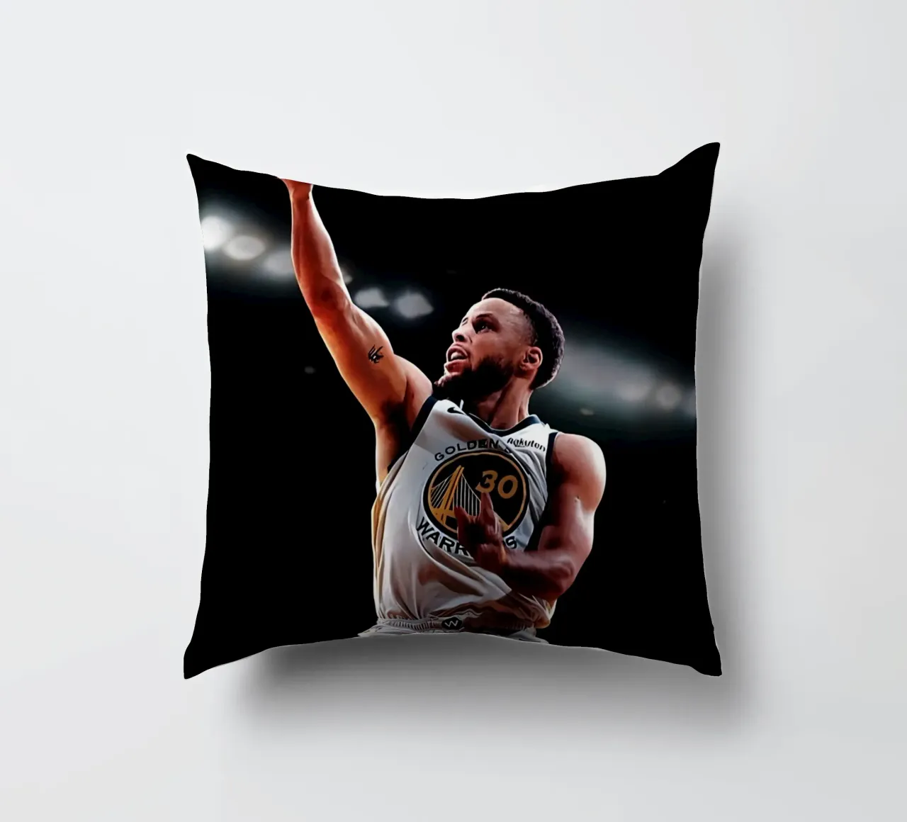 S. Curry cuscino da Low poly art