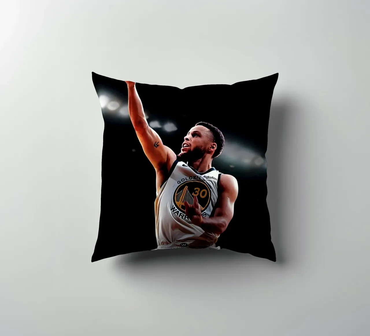 S. Curry cuscino da Low poly art