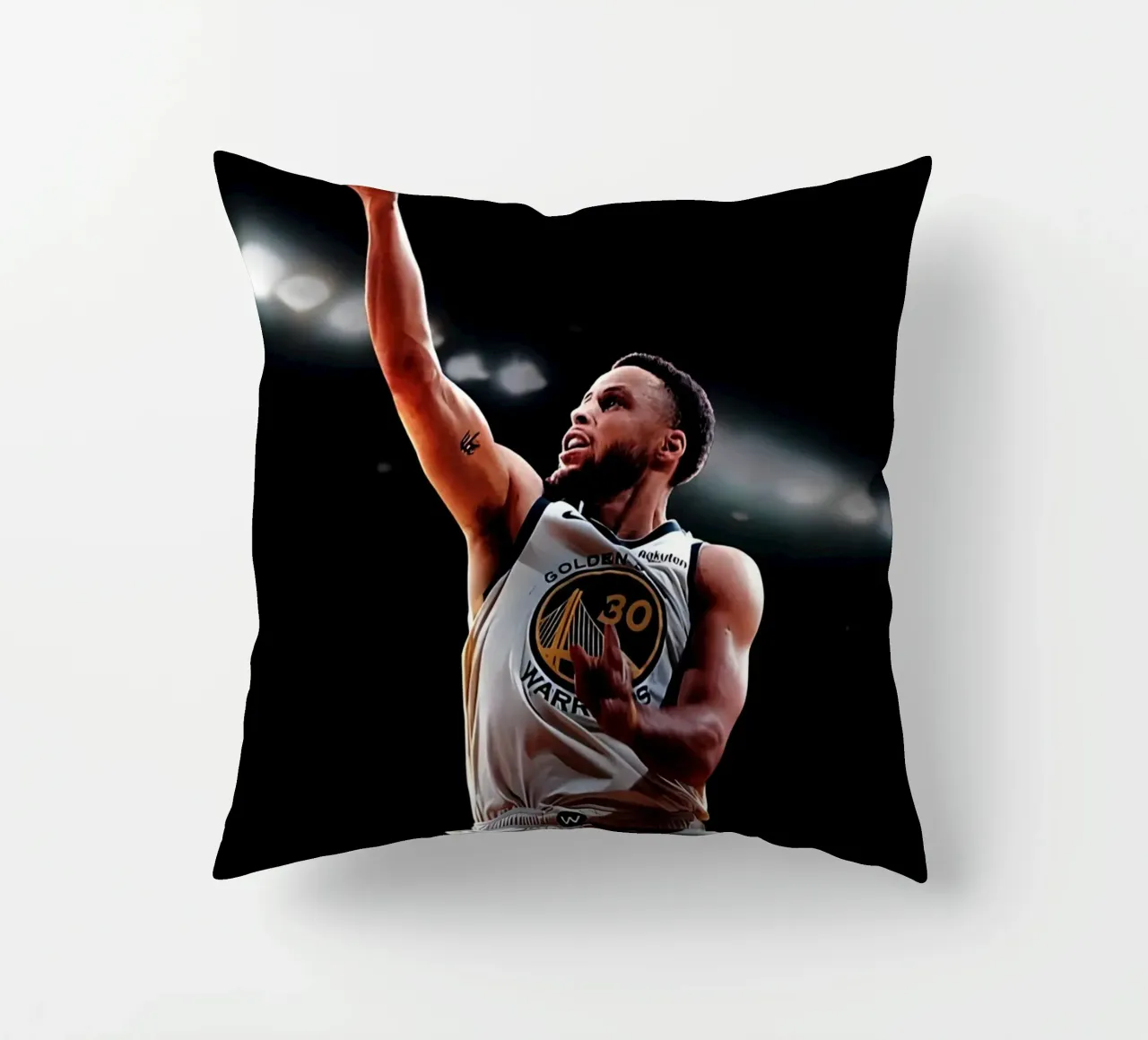 S. Curry cuscino da Low poly art