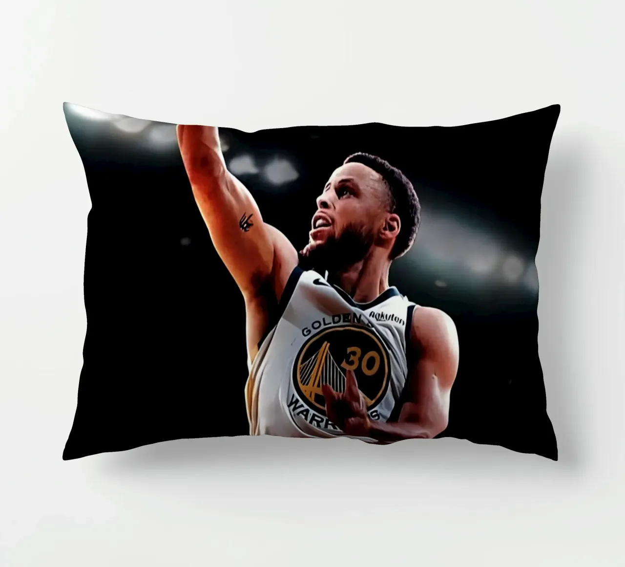 S. Curry cuscino da Low poly art