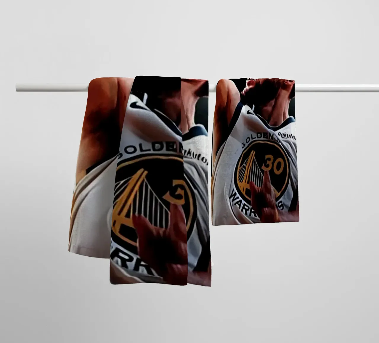 S. Curry asciugamano da bagno da Low poly art