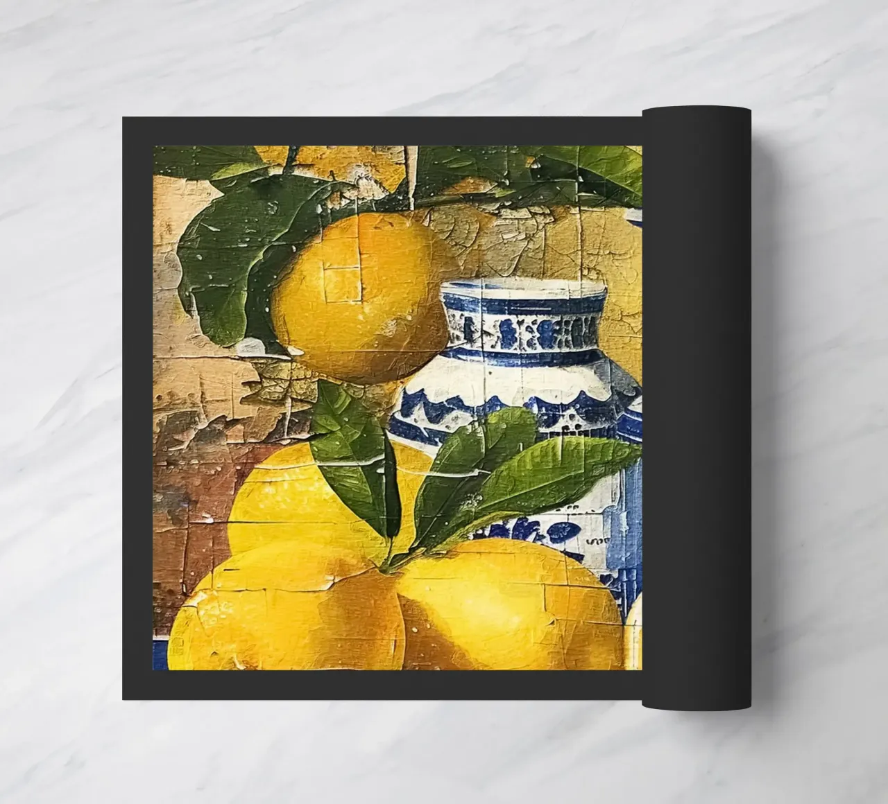 Lemons and vases zerbino da LisaArtes