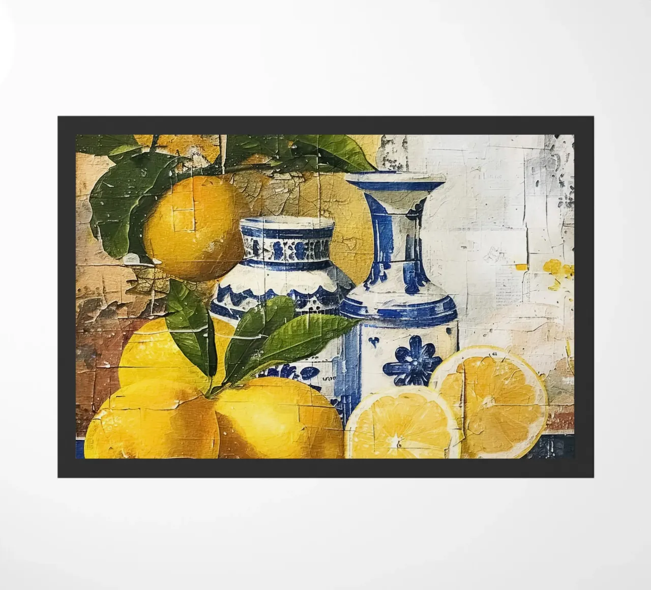 Lemons and vases zerbino da LisaArtes