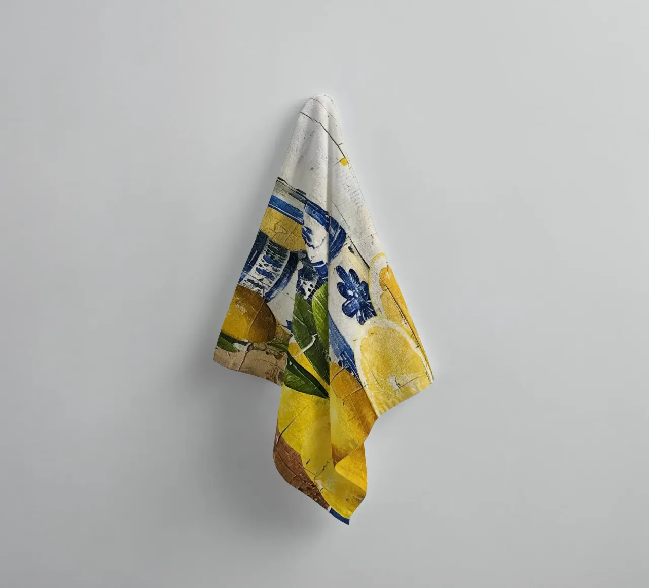 Lemons and vases asciugamano da bagno da LisaArtes