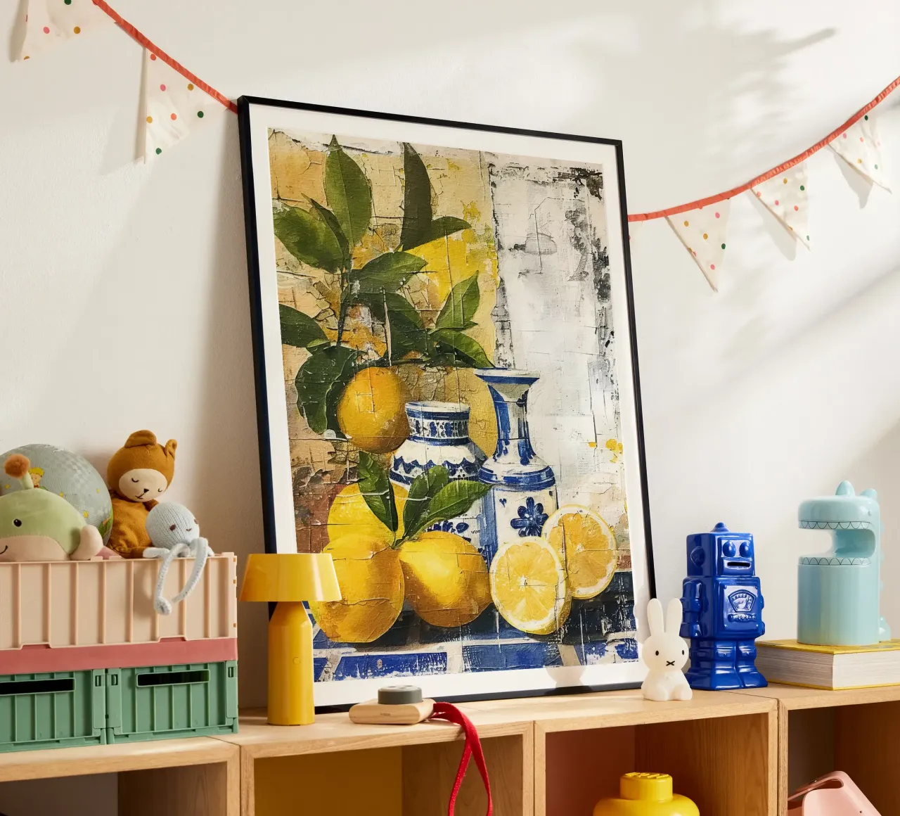 Lemons and vases carta hahnemühle da LisaArtes
