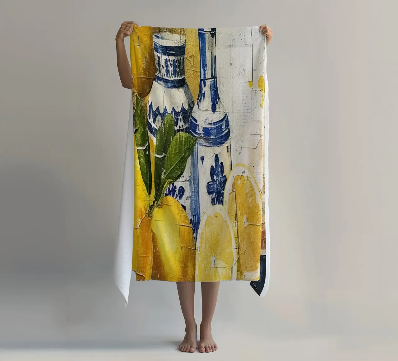 Lemons and vases telo mare da LisaArtes
