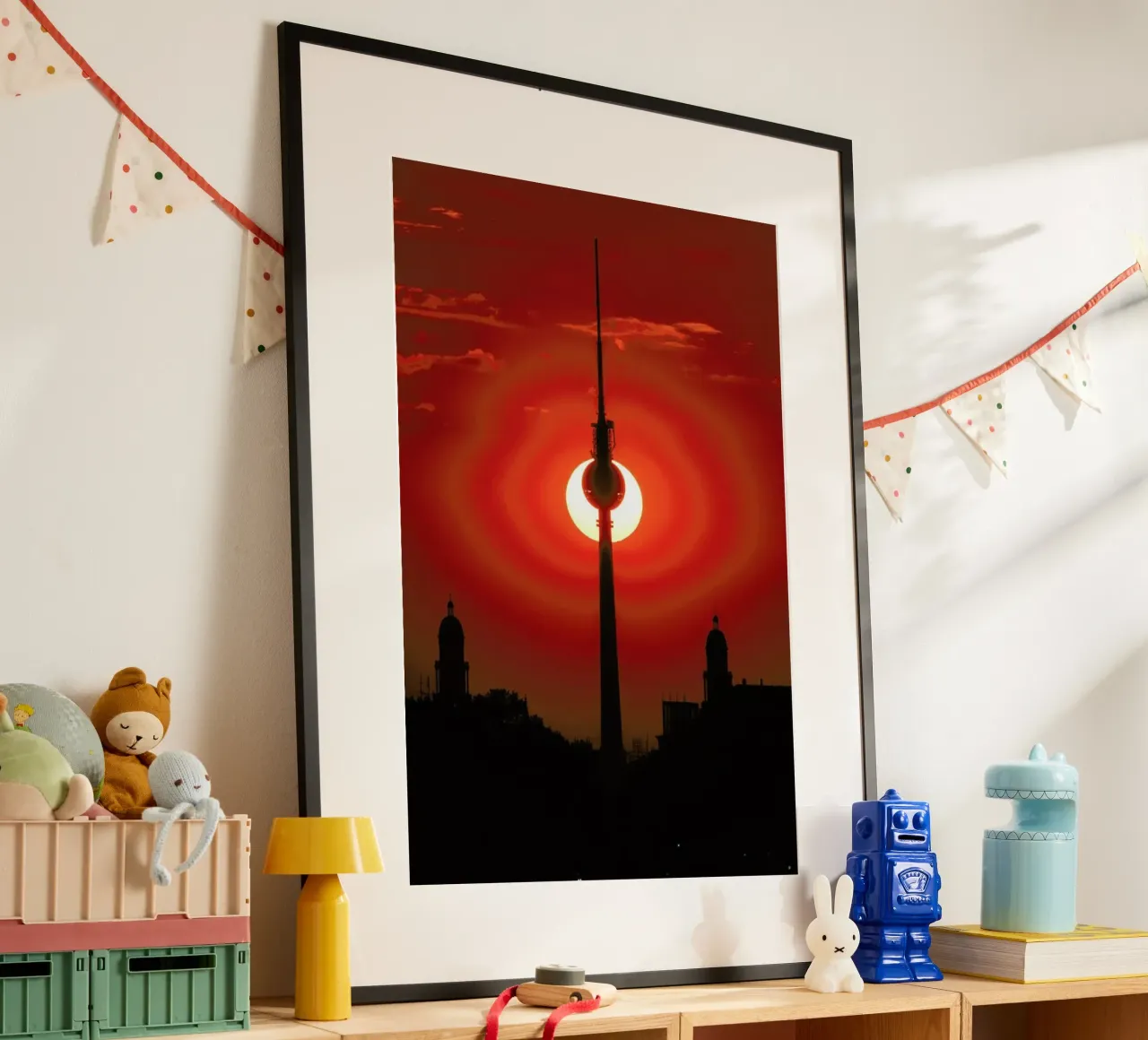 Berlin - Partial Eclipse - Jean Claude Castor carta hahnemühle da Pictufy