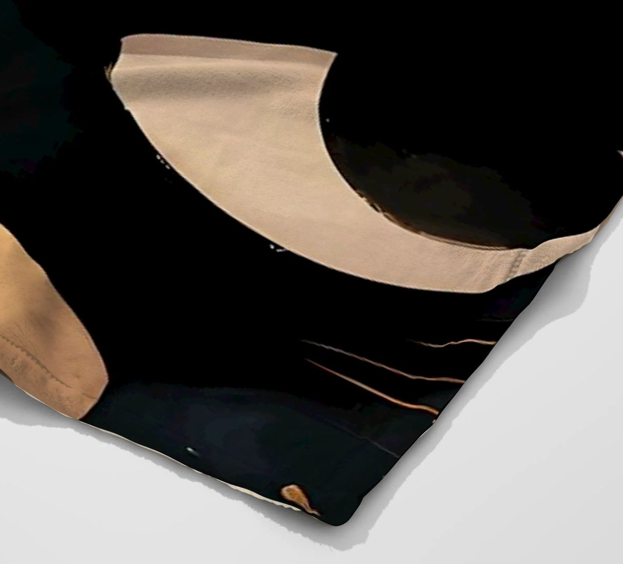 Caffè Grumpy Cat coperta in pile da Bartosz Powalka