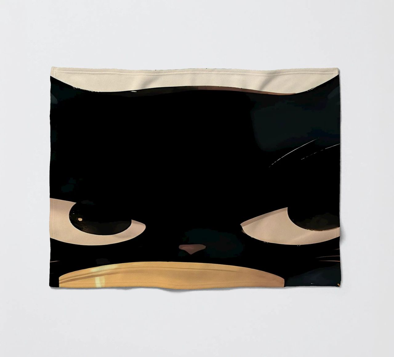 Caffè Grumpy Cat coperta in pile da Bartosz Powalka
