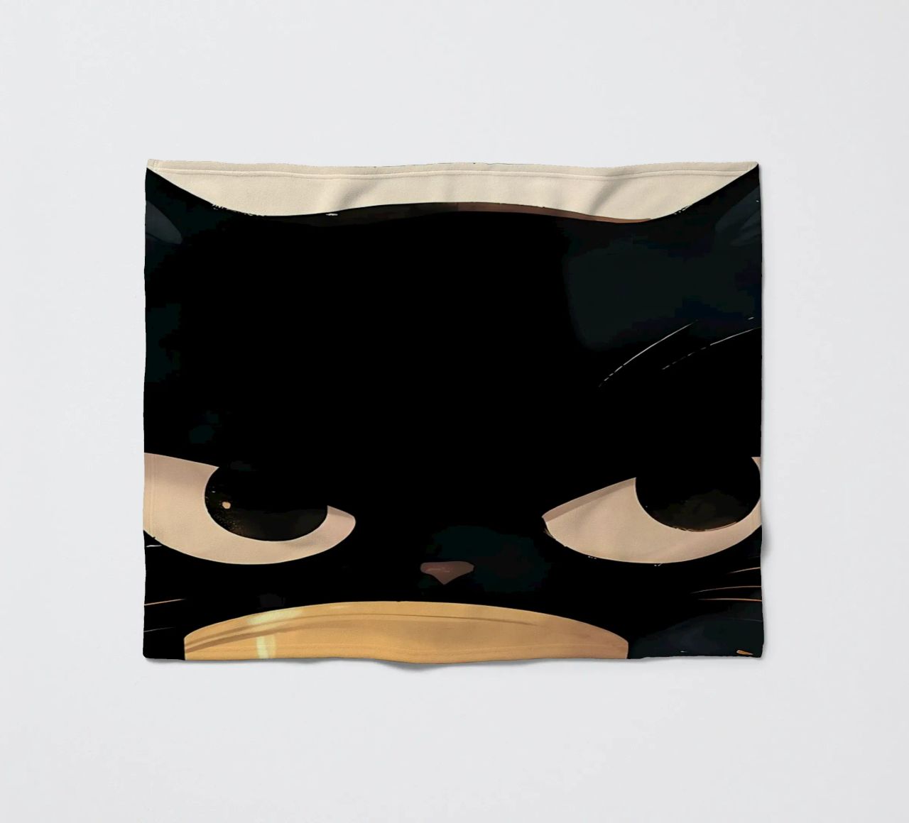 Caffè Grumpy Cat coperta in pile da Bartosz Powalka