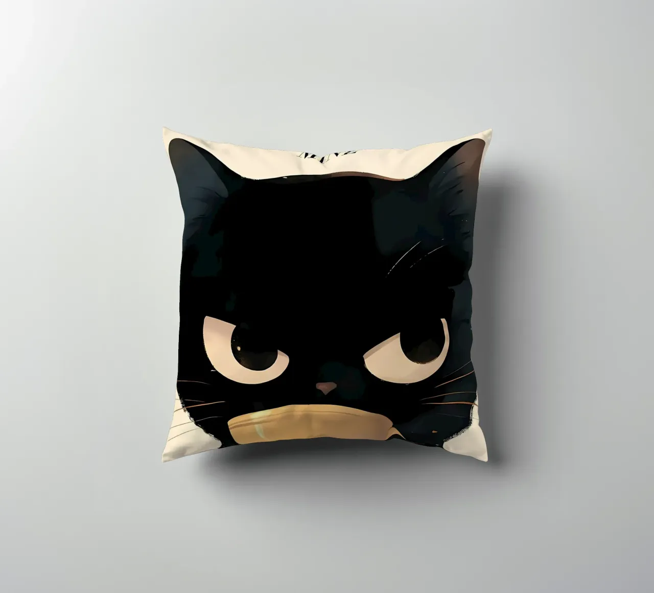 Grumpy Cat Kaffee Kissen von Bartosz Powalka