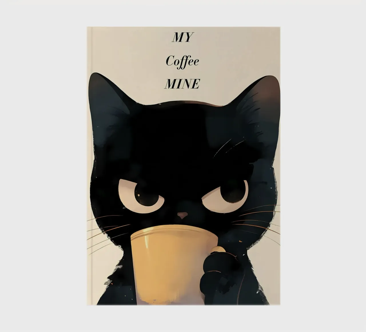 Café Grumpy Cat cuaderno de Bartosz Powalka