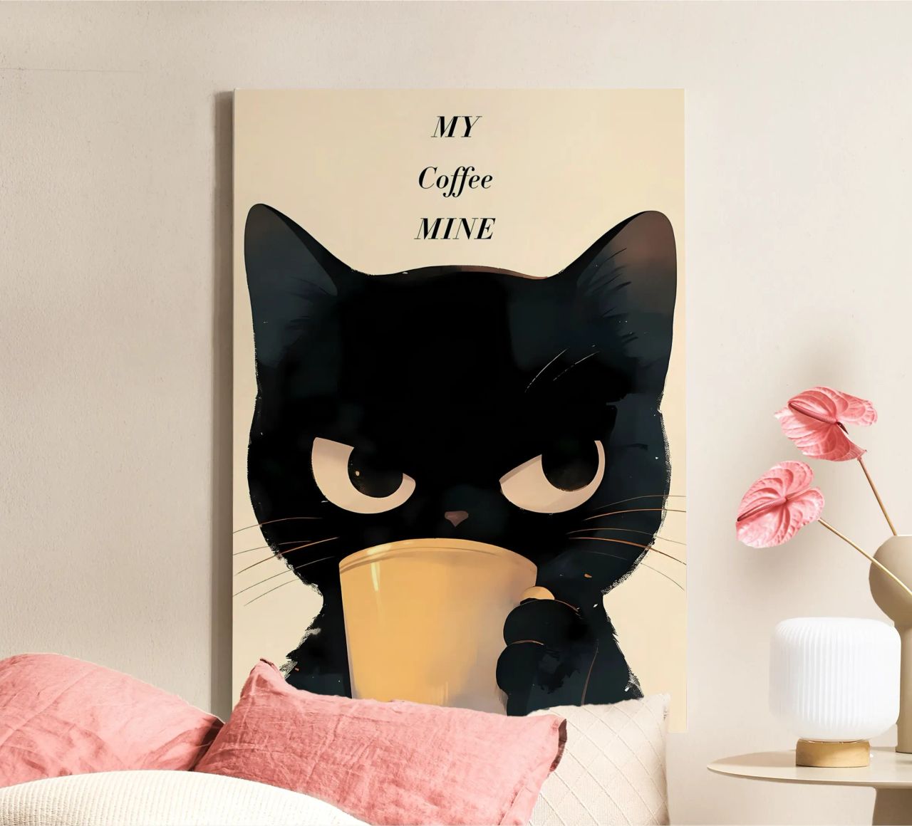 Caffè Grumpy Cat tela da Bartosz Powalka