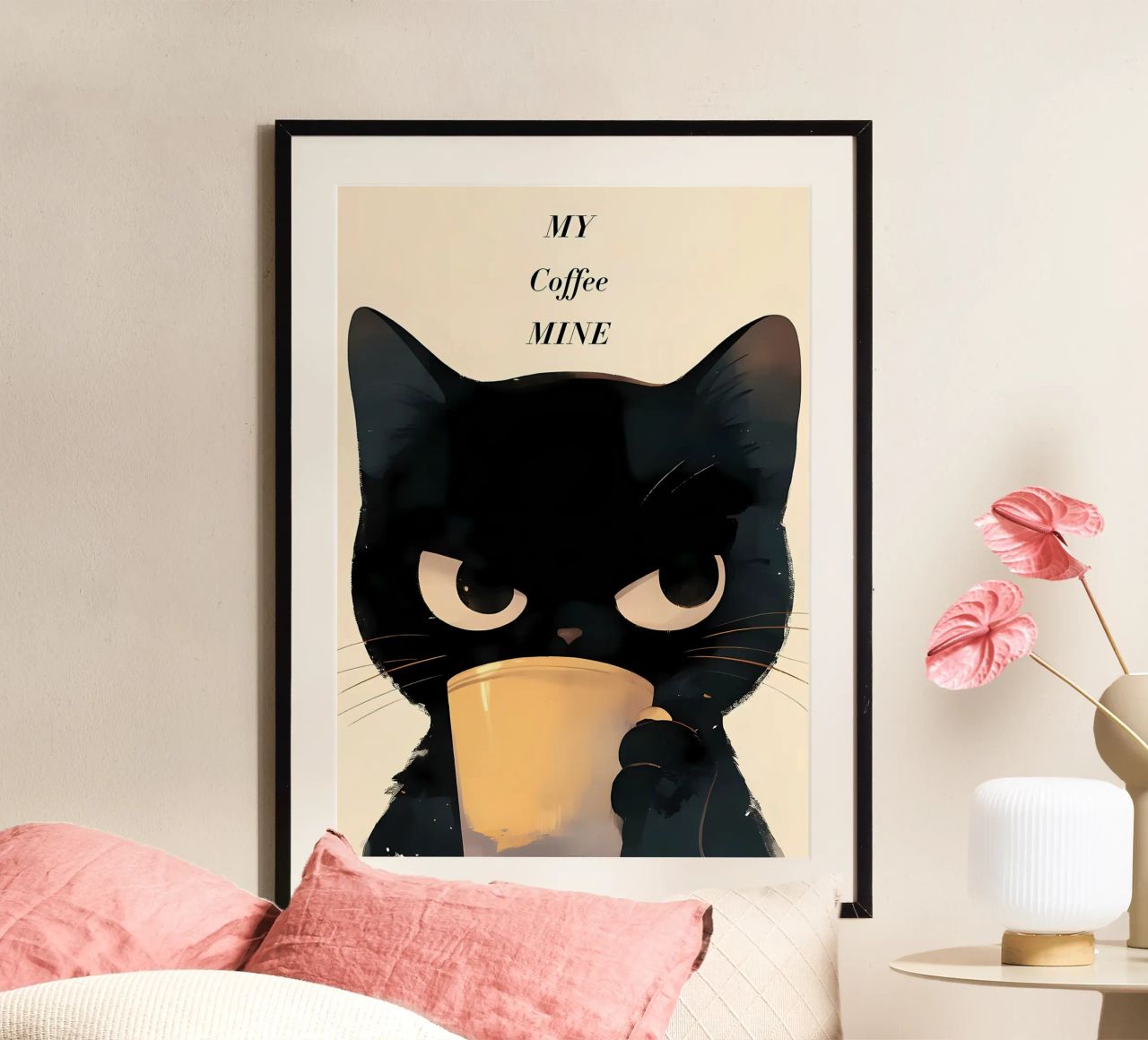Caffè Grumpy Cat carta hahnemühle da Bartosz Powalka