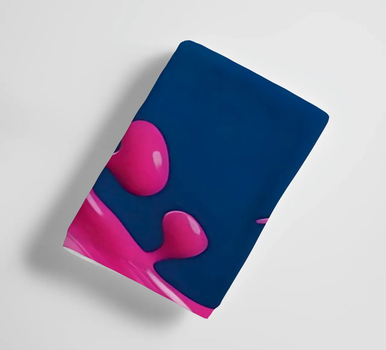 Colour splash_1 towel by Pink- und LoveArt by LK