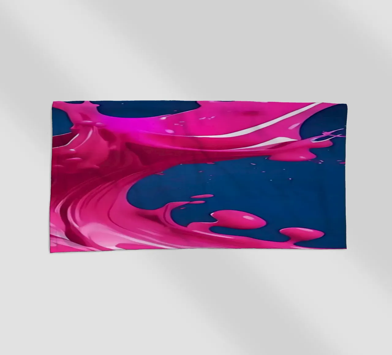 Colore splash_1 telo mare da Pink- und LoveArt by LK