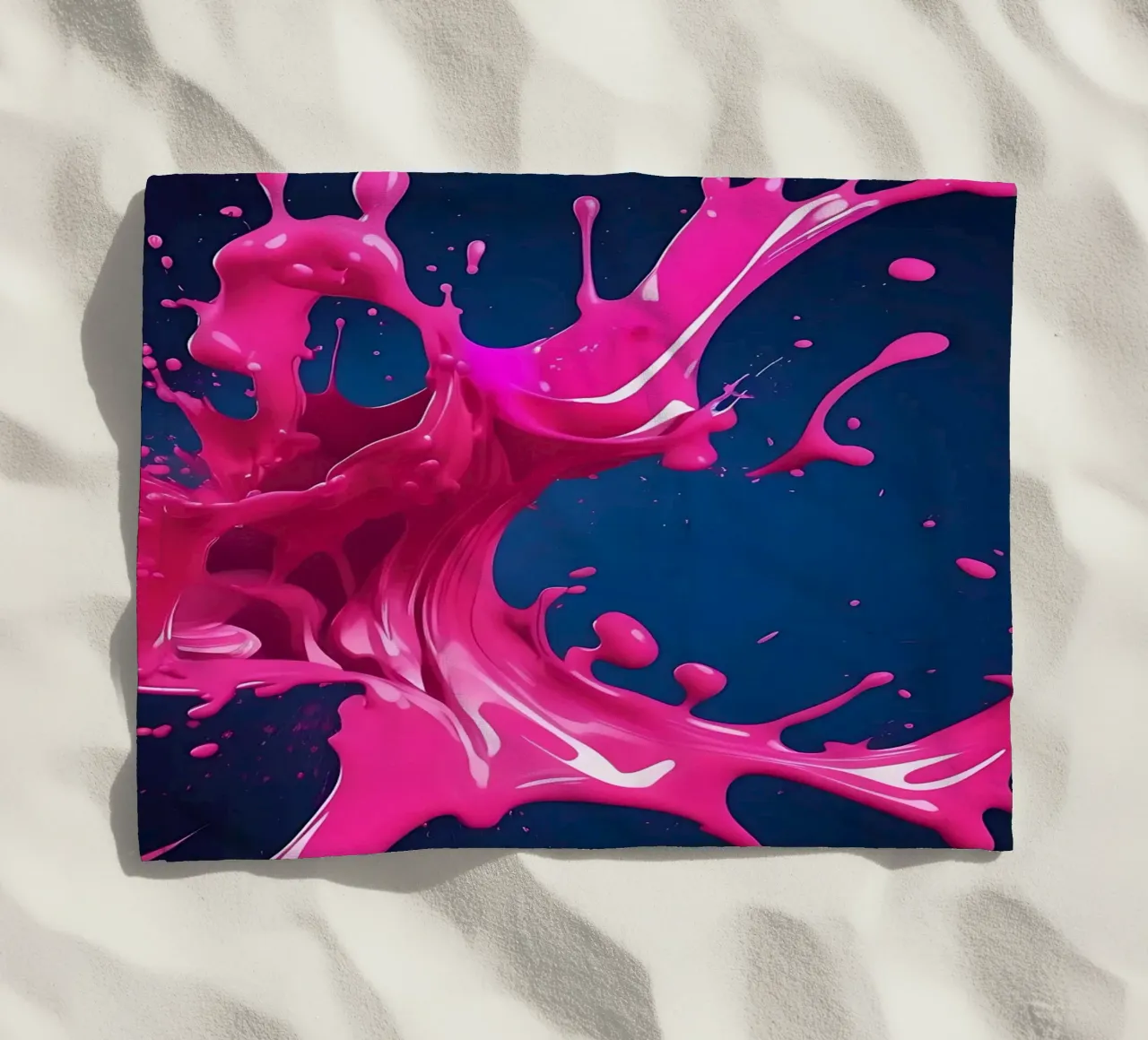 Colore splash_1 telo mare da Pink- und LoveArt by LK