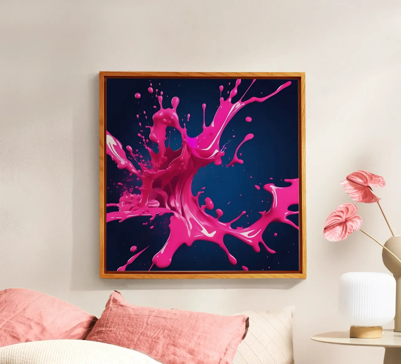 Colore splash_1 plexiglass da Pink- und LoveArt by LK