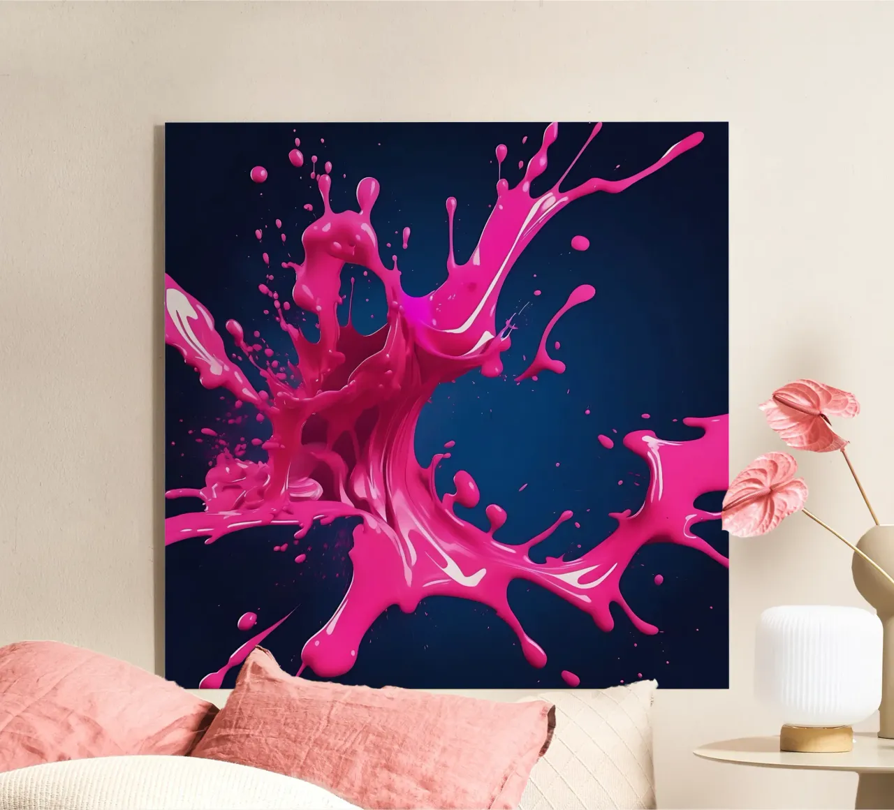 Colore splash_1 plexiglass da Pink- und LoveArt by LK