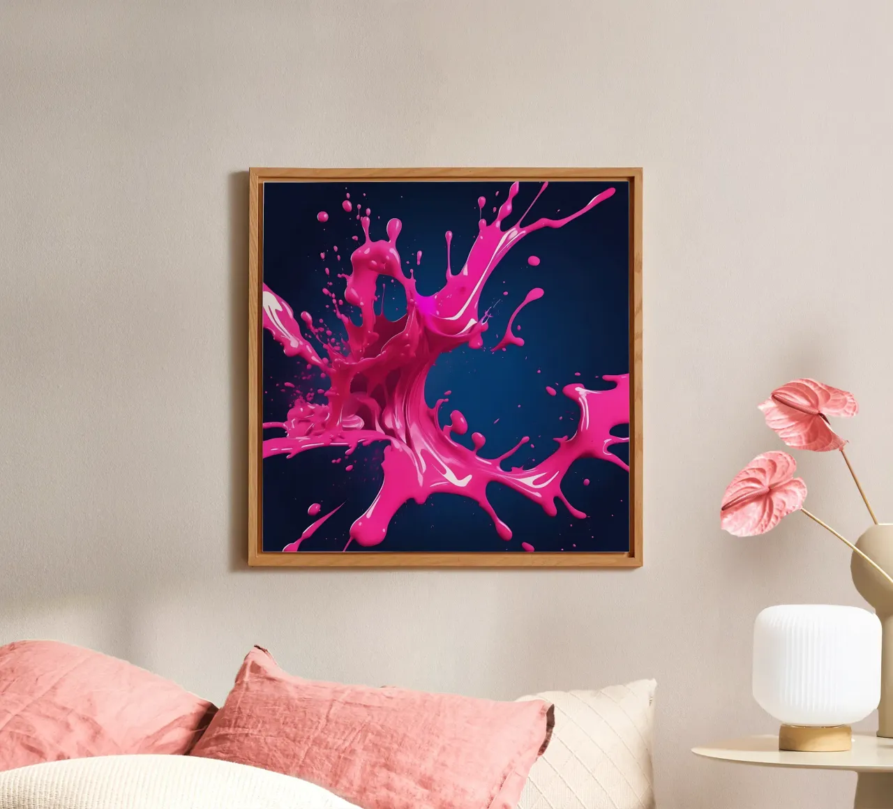 Colore splash_1 alluminio dibond da Pink- und LoveArt by LK