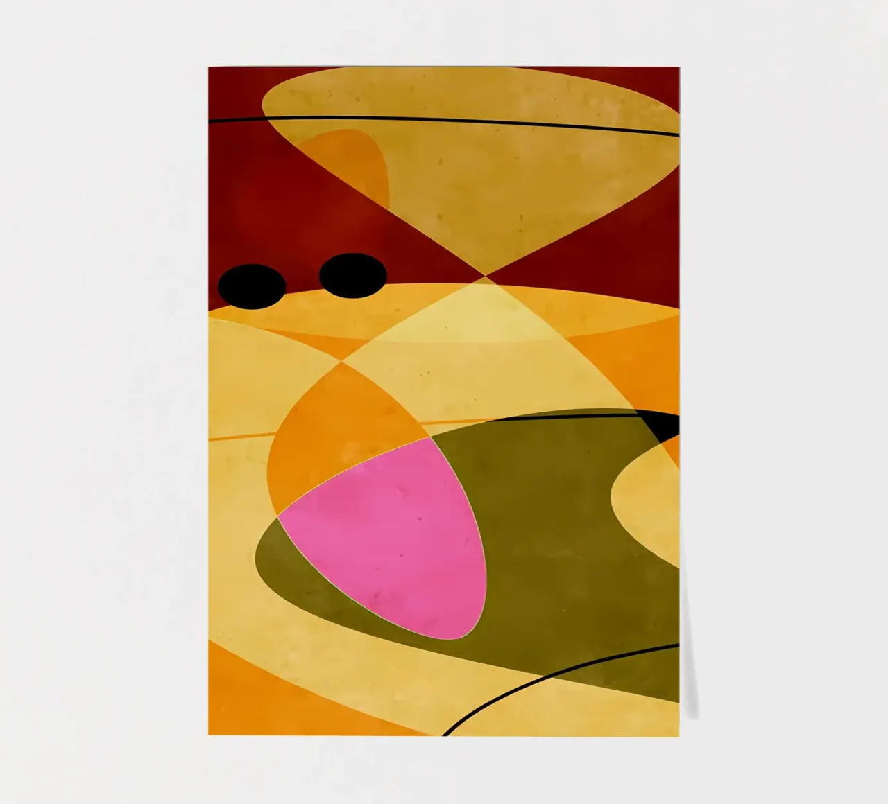 Mid Century 52 sticker sheet by Aiden Garcia
