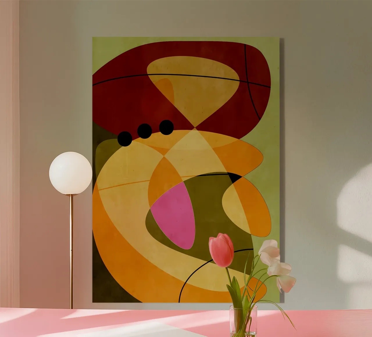 Metà secolo 52 plexiglass da Aiden Garcia