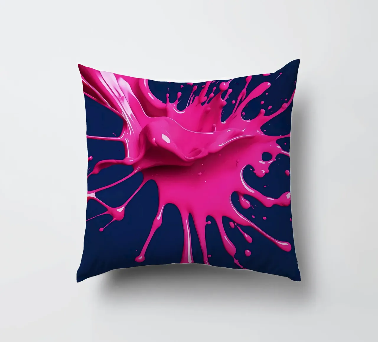 Schizzi di colore_3 cuscino da Pink- und LoveArt by LK