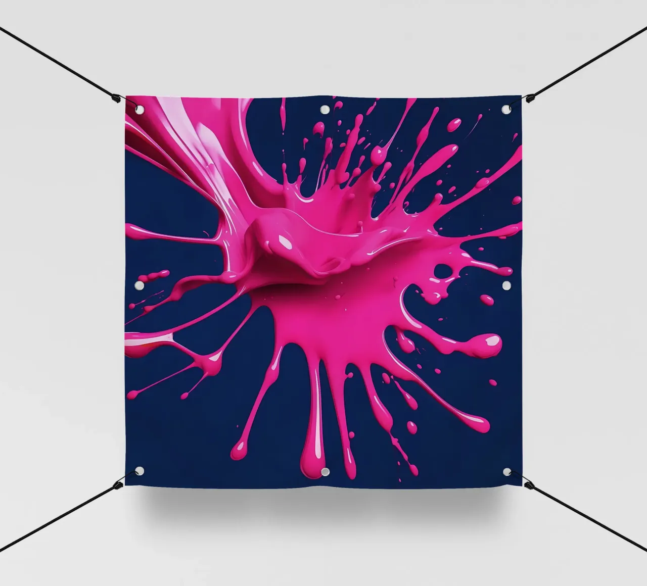 Schizzi di colore_3 telo in pvc da Pink- und LoveArt by LK