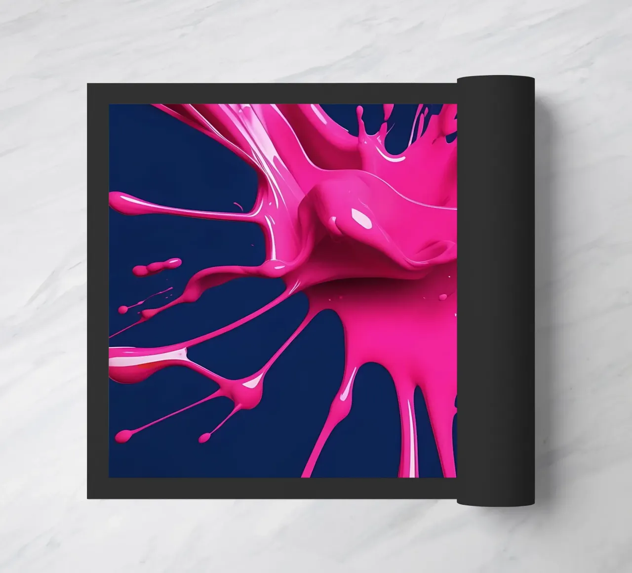 Schizzi di colore_3 zerbino da Pink- und LoveArt by LK