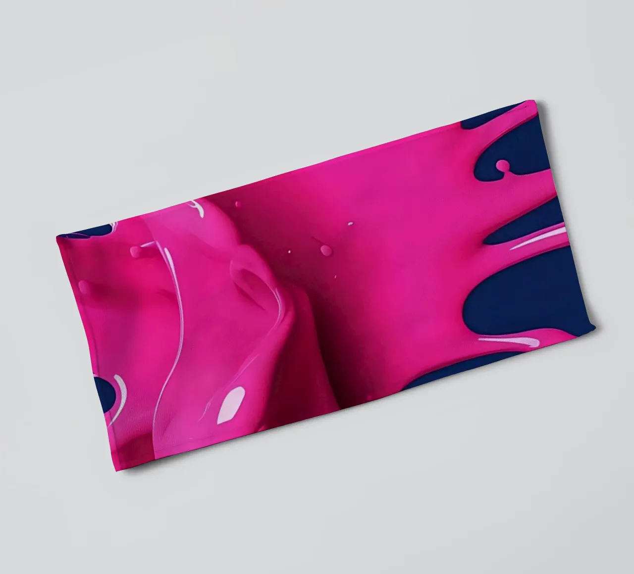 Schizzi di colore_3 asciugamano da bagno da Pink- und LoveArt by LK