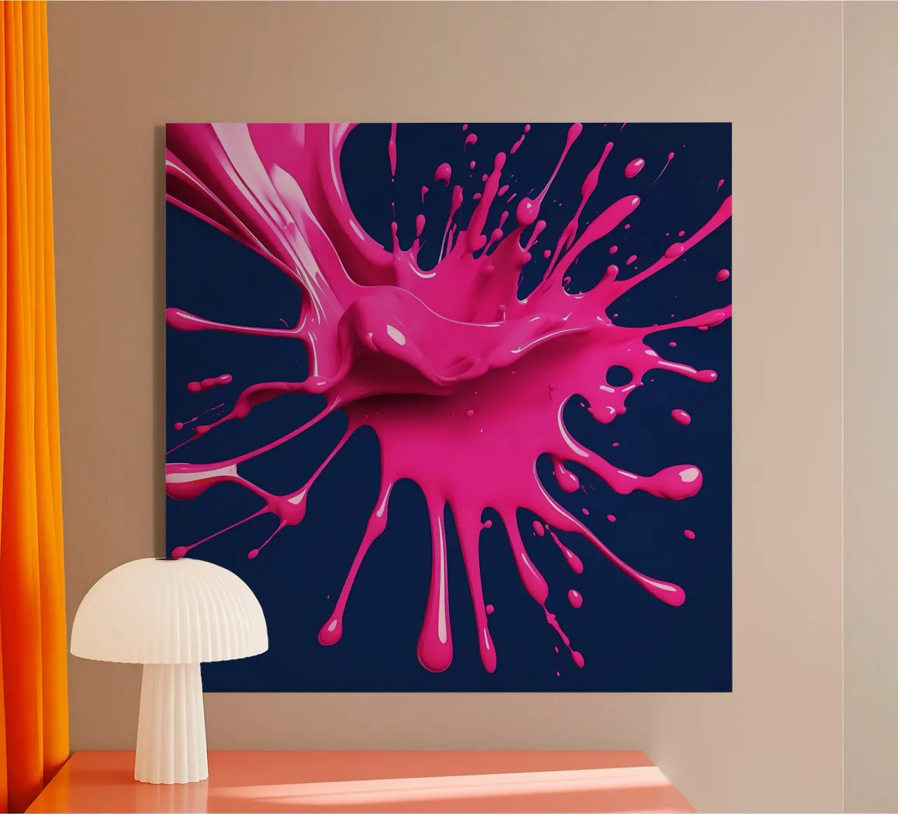 Schizzi di colore_3 plexiglass da Pink- und LoveArt by LK