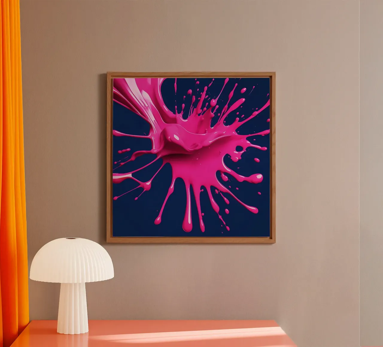 Colour splash_3 forex plate by Pink- und LoveArt by LK