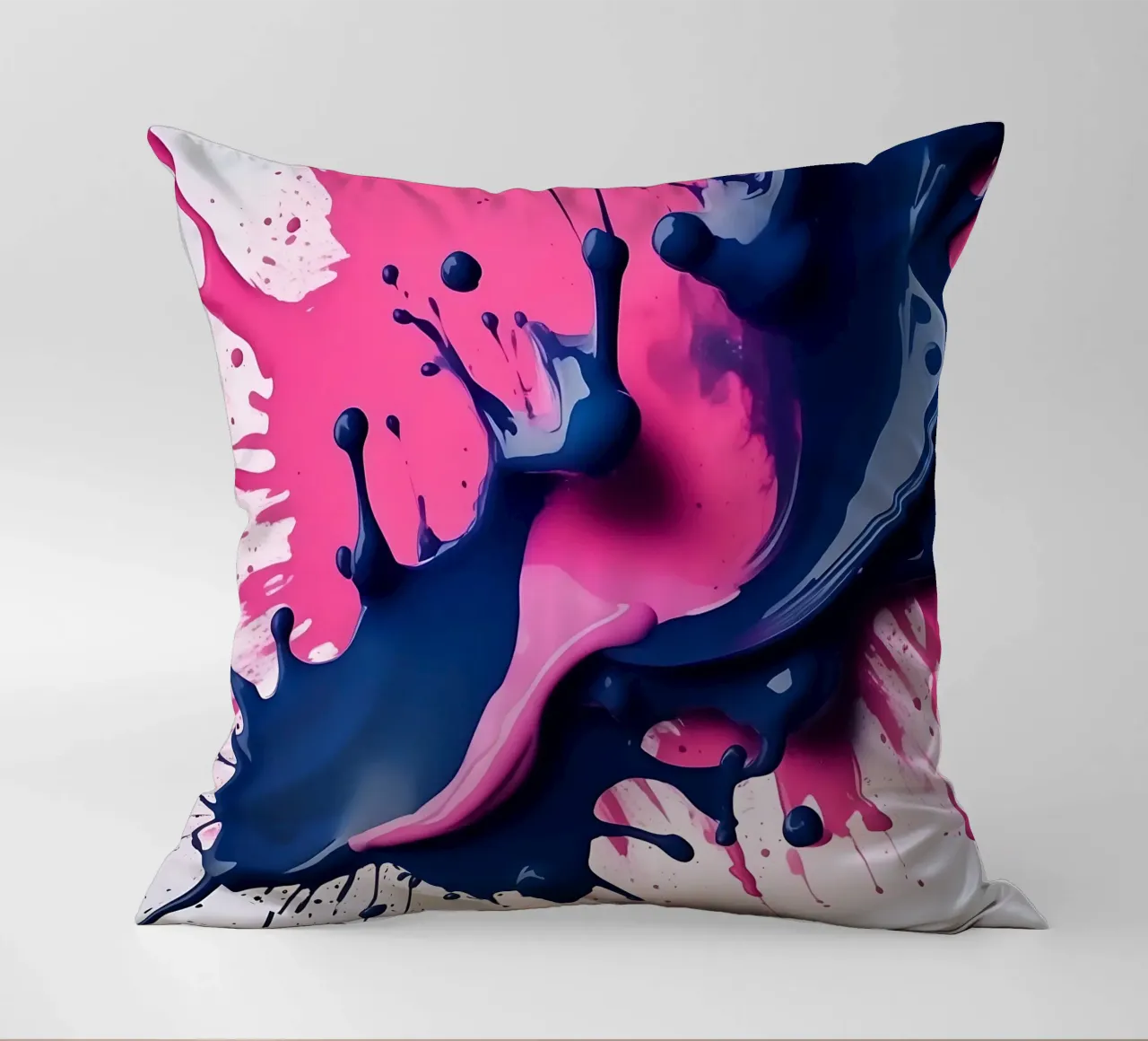 Schizzi di colore_4 cuscino da Pink- und LoveArt by LK
