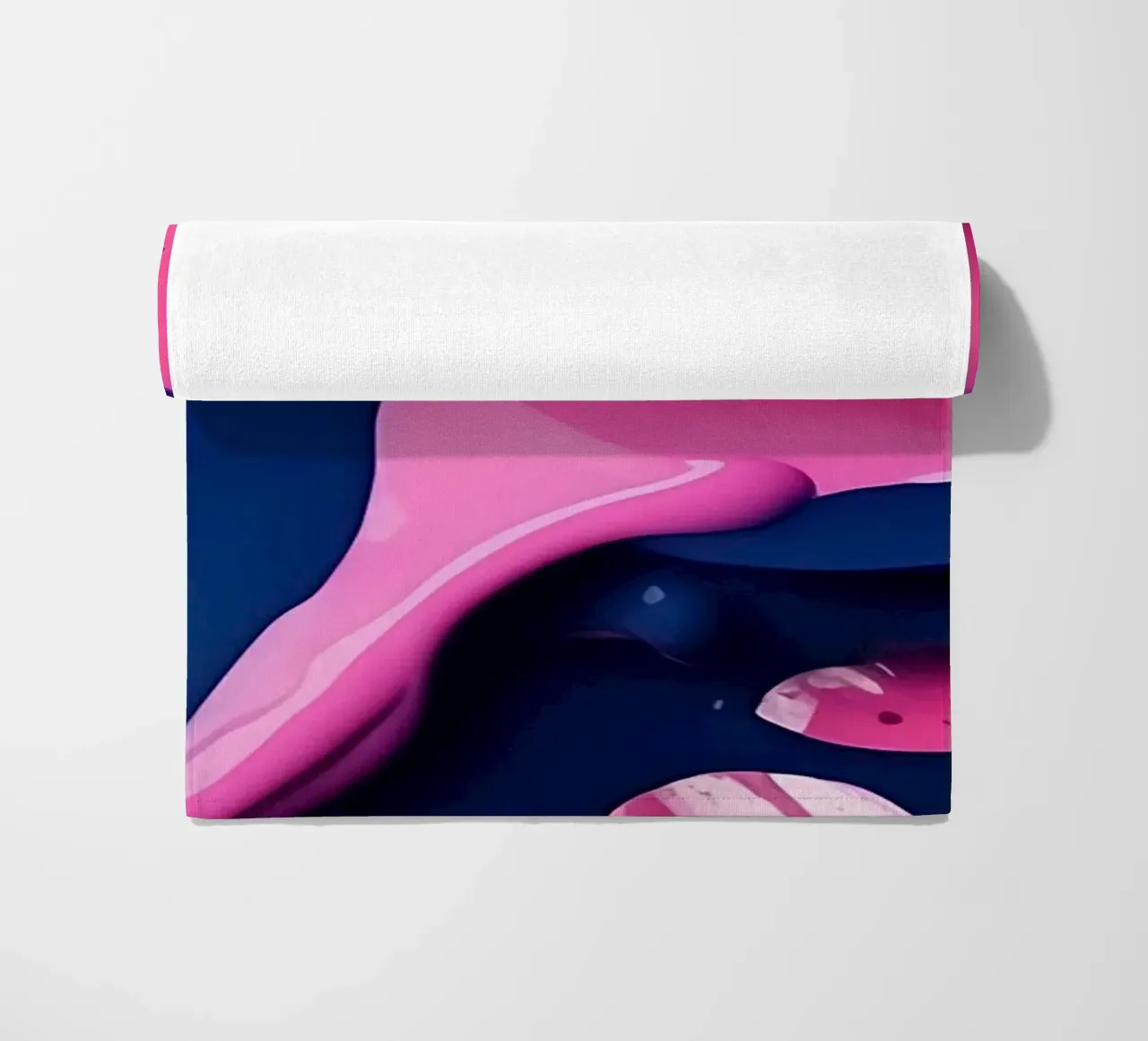 Schizzi di colore_4 telo mare da Pink- und LoveArt by LK