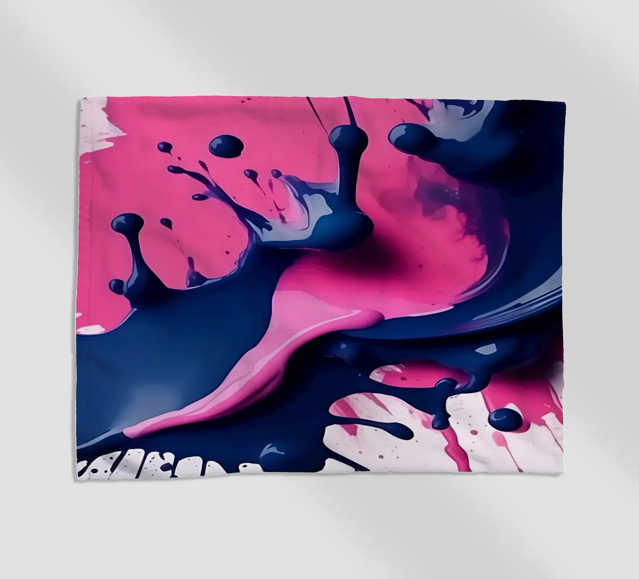 Schizzi di colore_4 telo mare da Pink- und LoveArt by LK