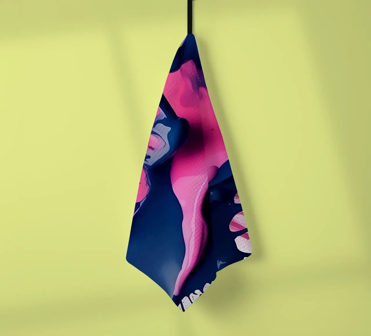 Schizzi di colore_4 canovaccio da cucina da Pink- und LoveArt by LK