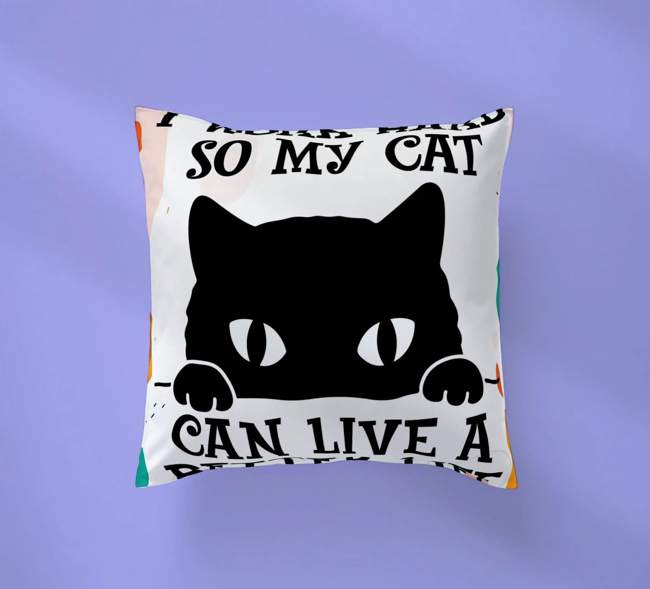 Il mio gatto può vivere meglio cuscino da Bartosz Powalka
