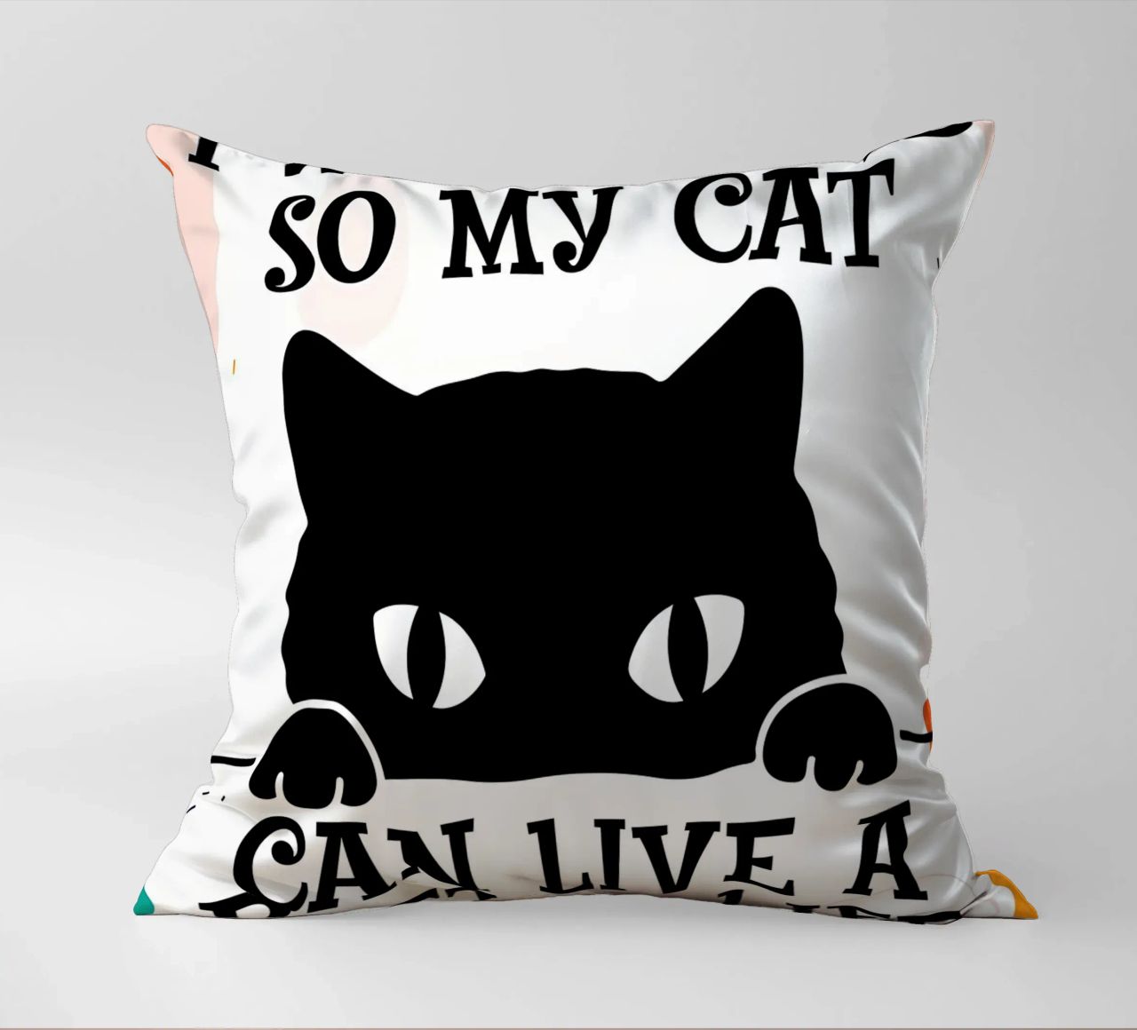 Il mio gatto può vivere meglio cuscino da Bartosz Powalka