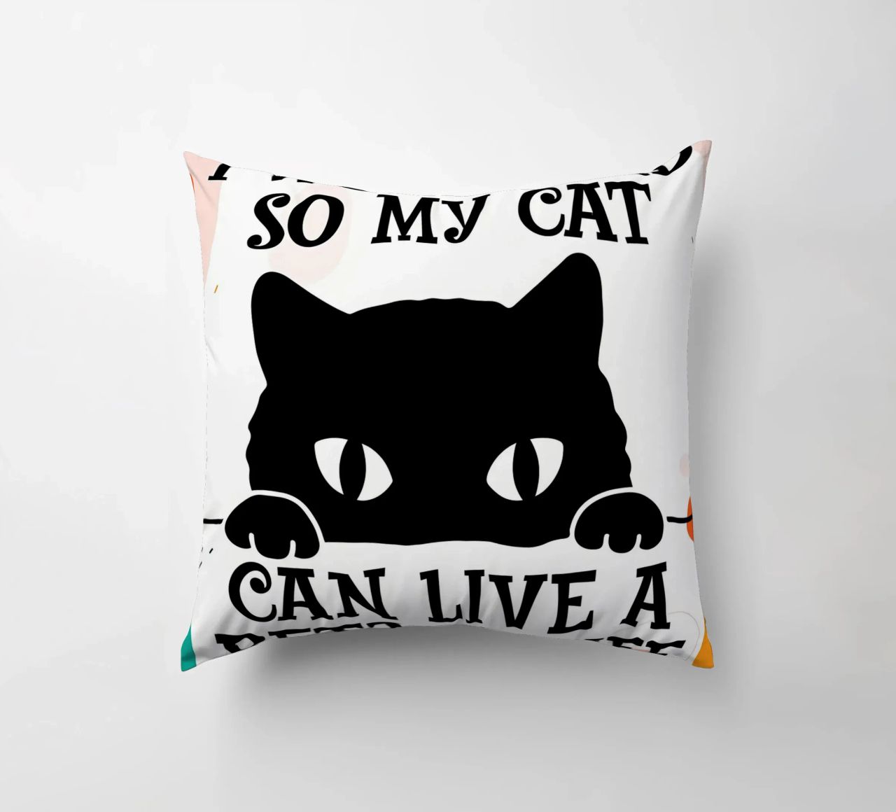 Il mio gatto può vivere meglio cuscino da Bartosz Powalka