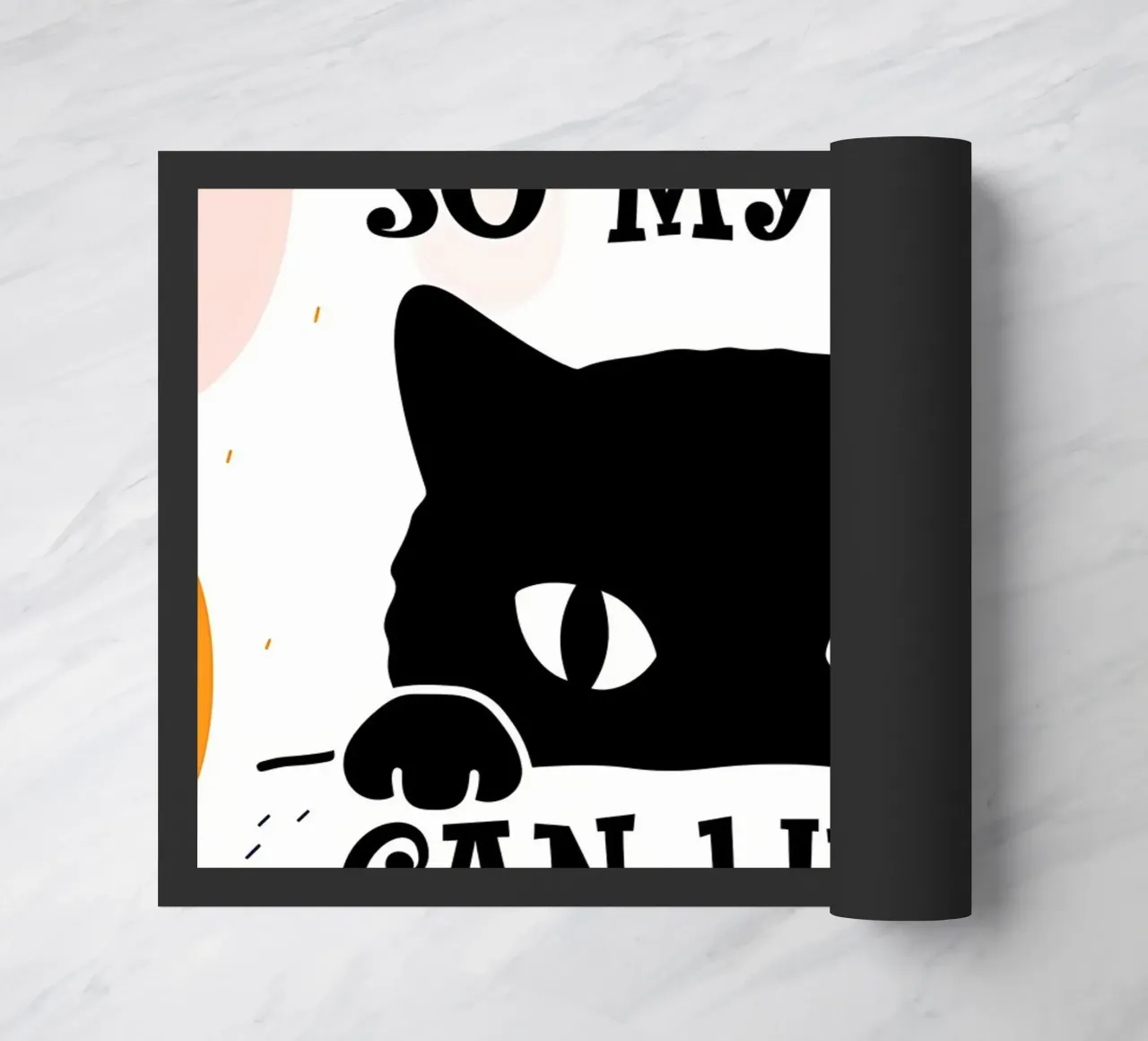 Il mio gatto può vivere meglio zerbino da Bartosz Powalka