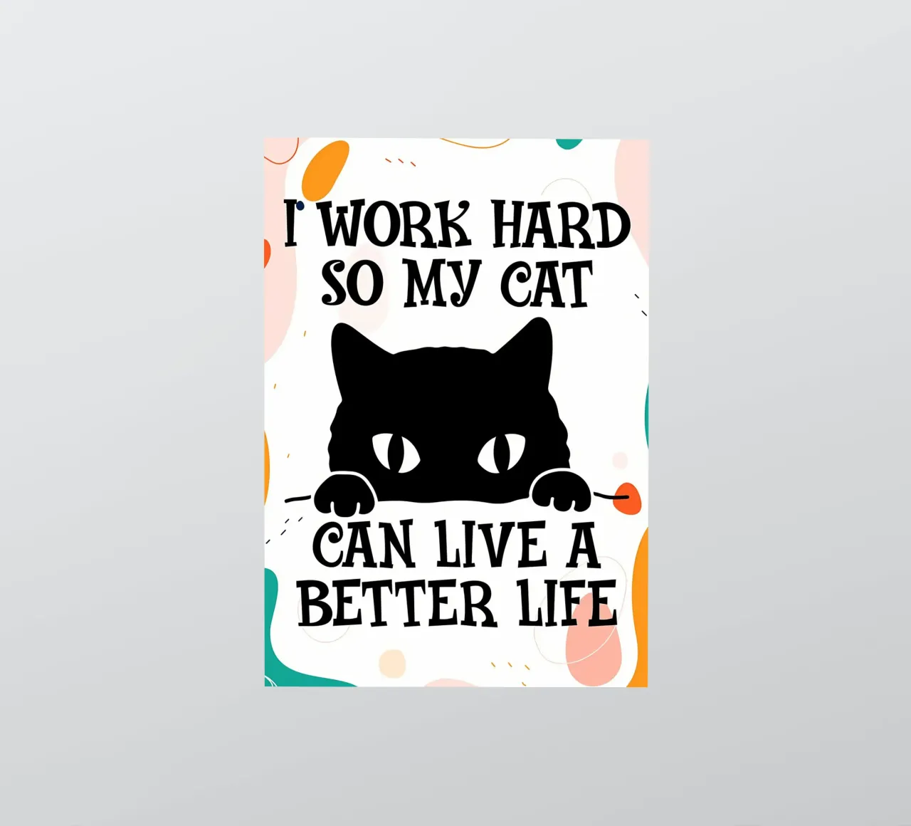 My Cat Can Live Better sticker by Bartosz Powalka