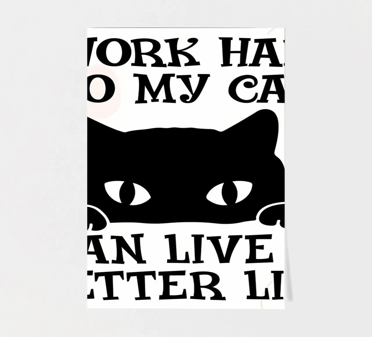 My Cat Can Live Better sticker sheet by Bartosz Powalka