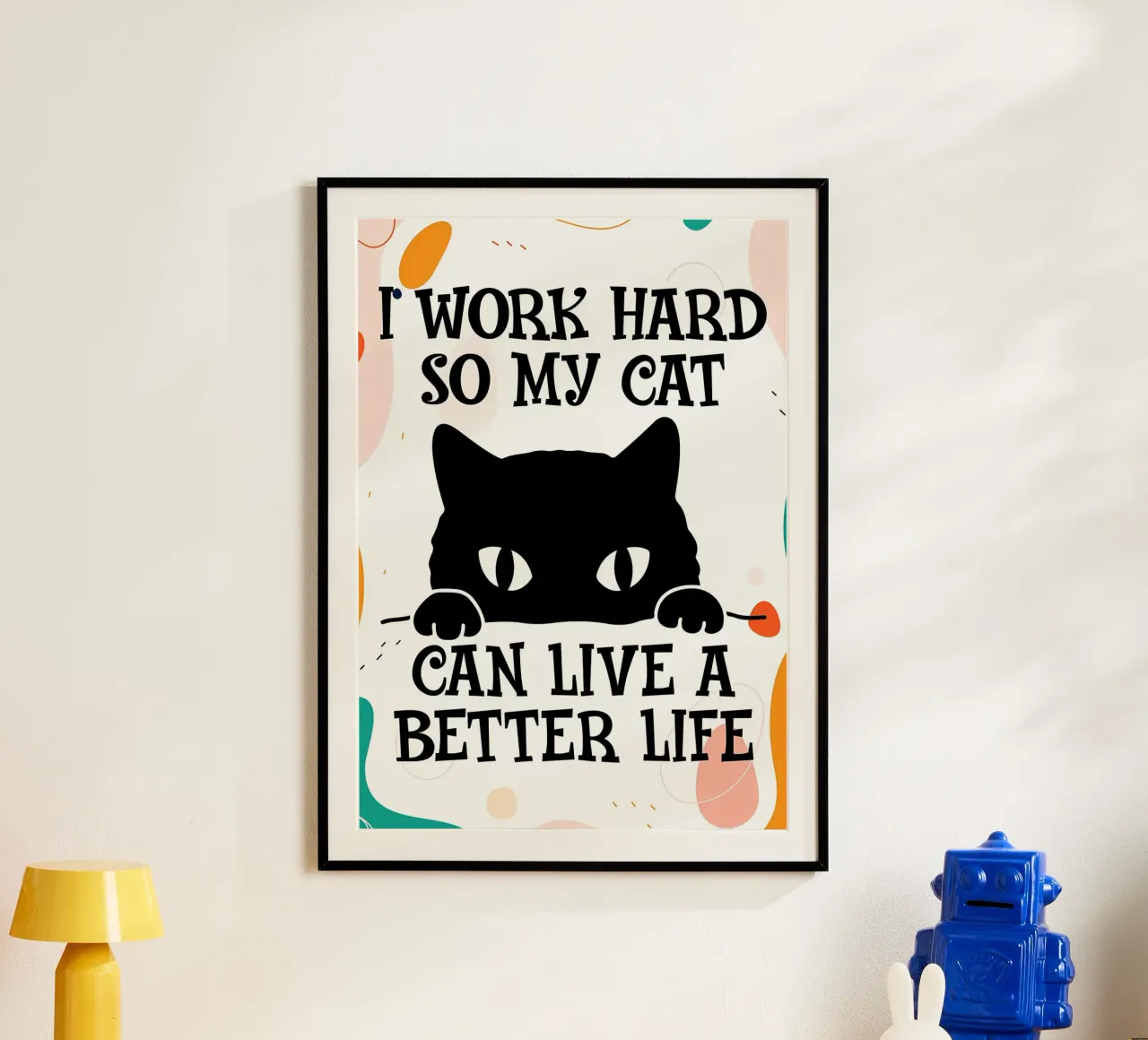 My Cat Can Live Better hahnemühle by Bartosz Powalka
